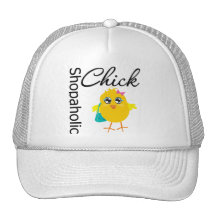 Shopaholic Chick 1 Trucker Hats