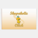 Shopaholic Chick Stickers