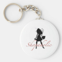 shopaholic keychains