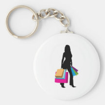 SHOPAHOLIC KEYCHAINS