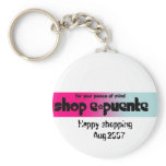 shoplogo, Happy shopping    Aug.2007 keychains