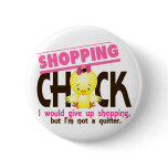 Shopping Chick 2 buttons