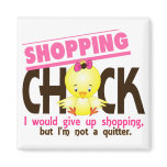 Shopping Chick 2 Refrigerator Magnets