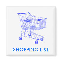 Shopping List Fridge magnet