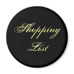 Shopping List magnets