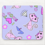 shopping print. mousepads