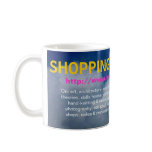 ”Shopping Syndrome” novelty mug - cloud #1