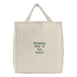 Shoppingg Embroidered Bag