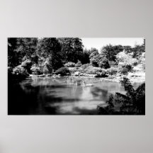 Shore Acres In Black & White Print