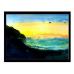 Shore And Sky Post Card