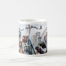 Shore Pier-Wildwood Text Mug II