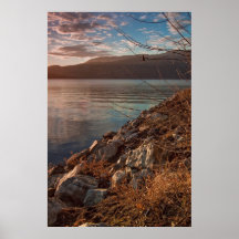 Shoreline Sunset Posters