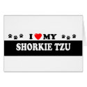 SHORKIE TZU cards