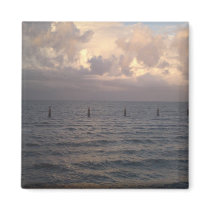 Shorncliffe Sunset 1 Refrigerator Magnet