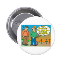SHORT HORN CARTOON / FARMER HUMOR PINS