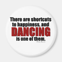 Shortcut to Happiness Refrigerator Magnets