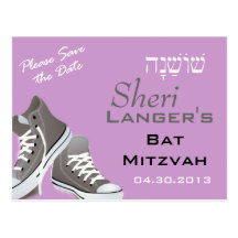 Shoshana Sneakers Postcard