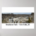 Shoshone Falls - Twin Falls, Idaho posters