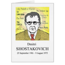 Shostakovich Greeting Cards