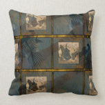 Shot By Fish, Carbon-umber pillows