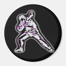 SHOT PUT REFRIGERATOR MAGNET