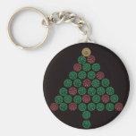 Shotgun Shell Christmas Tree Key Chains