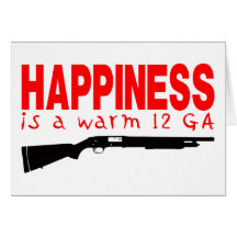 SHOTGUN SHOOTING GREETING CARDS