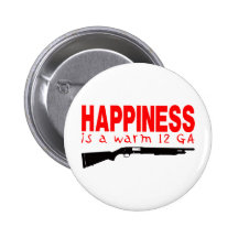 SHOTGUN SHOOTING PINBACK BUTTONS