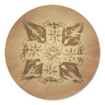 Shou Long Life Chinese Magic Charms Stickers