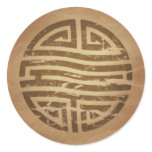 Shou Longevity Chinese Magic Charms stickers