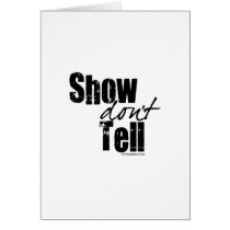 Show Don't Tell