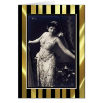 Show Girl circa 1920 Card