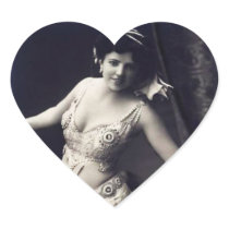 Show Girl circa 1920 Stickers