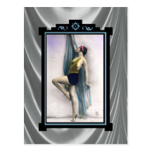 Show Girl Dancer Post Cards