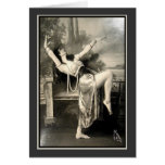 Show Girl Vintage Risque French Postcard