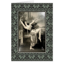 Show Girl Vintage Risque French Postcard