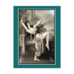 Show Girl Vintage Risque French Postcard