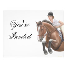 Show Jumper Invitation