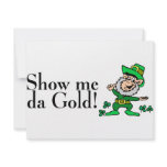 Show Me Da Gold invitations