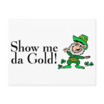 Show Me Da Gold postcards