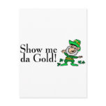 Show Me Da Gold postcards