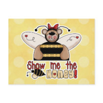 Show Me the Honey Bumble Bear Postcards