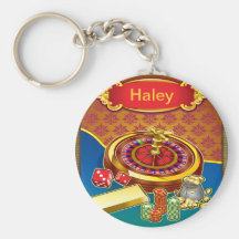 Show Me The Money Gambler Keychain