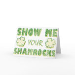 Show Me Your Shamrocks cards