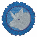 Show Pig Logo embroidered shirts