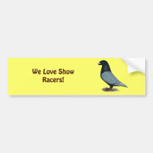 Show Racer Andalusian Bumper Stickers