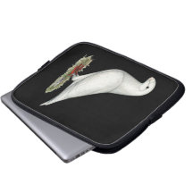 Show Racer White Laptop Sleeve
