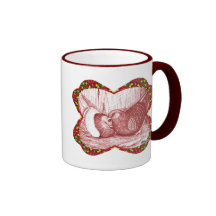 Show Racers In Red Mugs