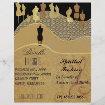 Show & Stylist Fashion Personalized Flyer