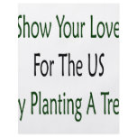 Show Your Love For The US By Planting A Tree Flyer